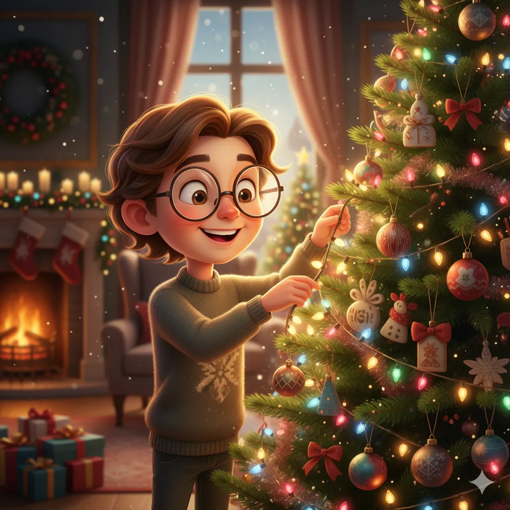 Livro infantil personalizado com nome — A magia do Natal