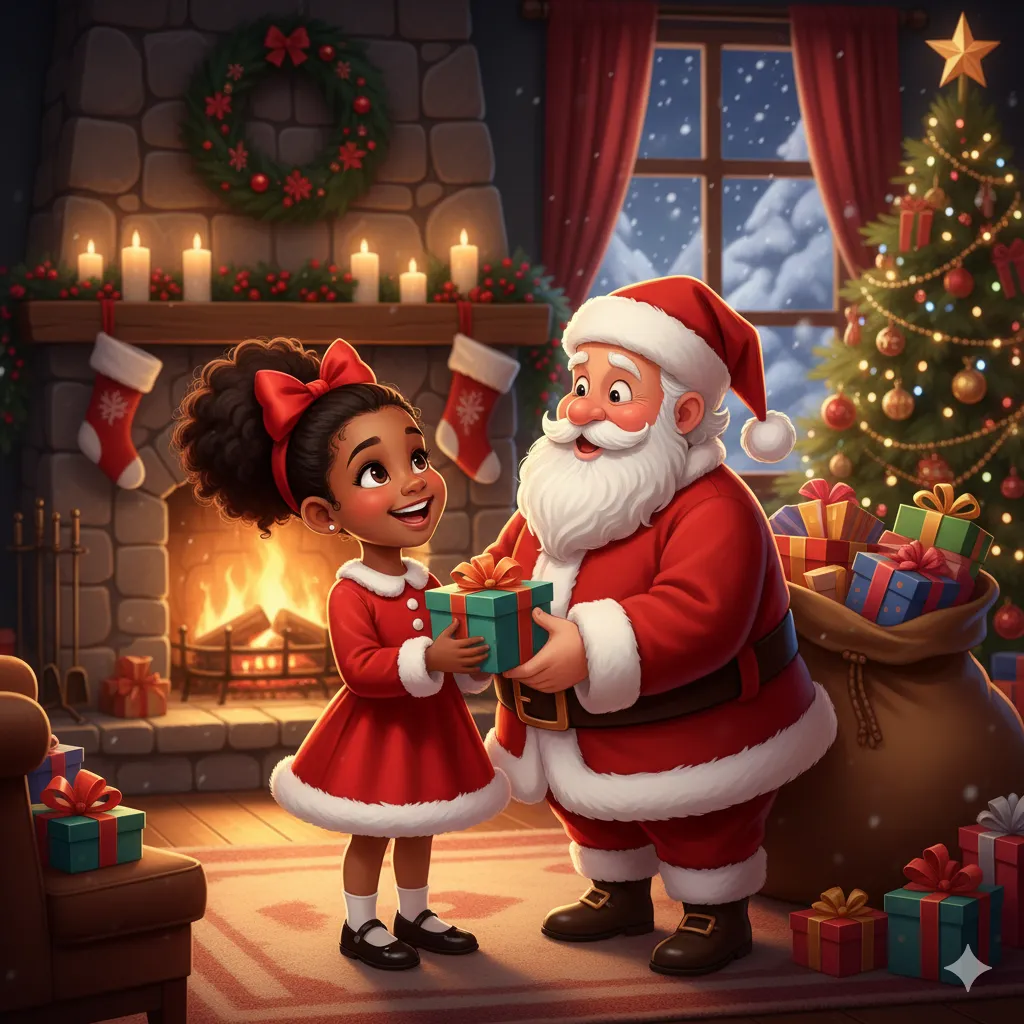 Livro infantil personalizado — Papai Noel especial